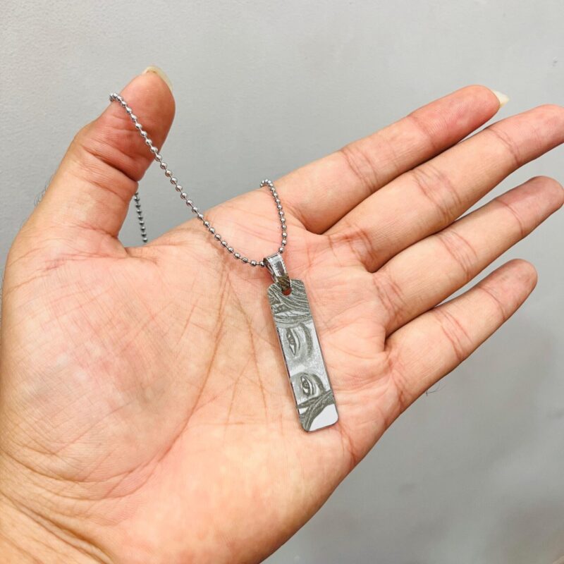 Personalized Eye Necklace
