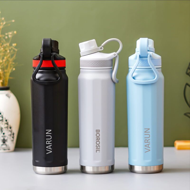 Borosil Sportsip Model Capacity - 700ML Hot/Cold Bottle