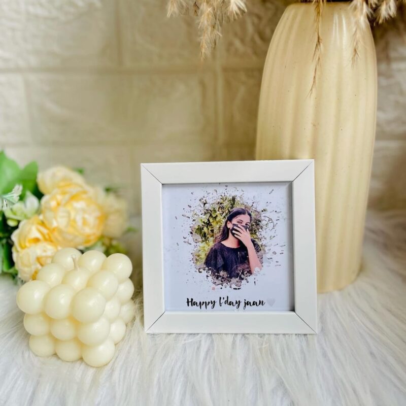 Personalised Birthday mini frame - Birthday Gifts - For her