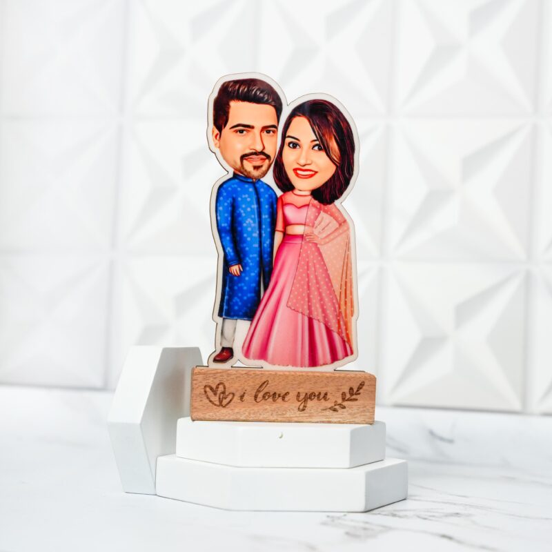 Valentine’s Day Special - Caricature Table Top 1.0 with Custom Image