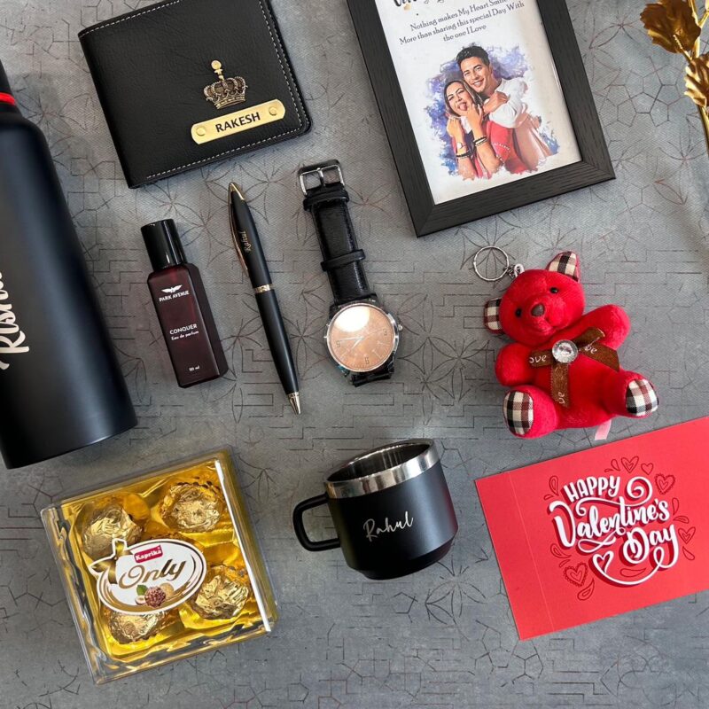 Valentine Combo 6.0 - Premium Personalized Gift Hamper for Him