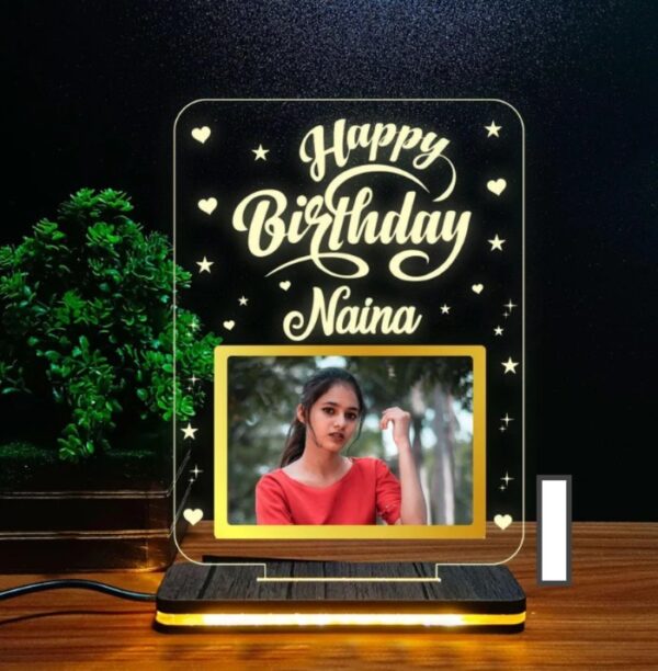 Customized Illusion Lamp - Turn Your Memories into Magic - Couple Gifts